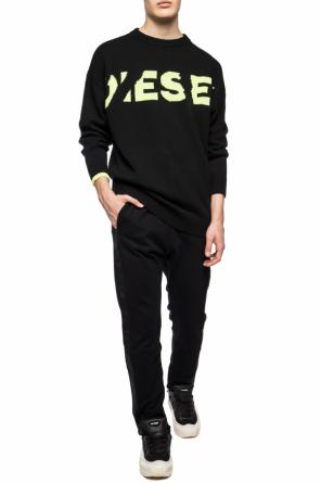 Sweter z wyszytym logo, zdjęcie 2 Sweter z wyszytym logo od Diesel